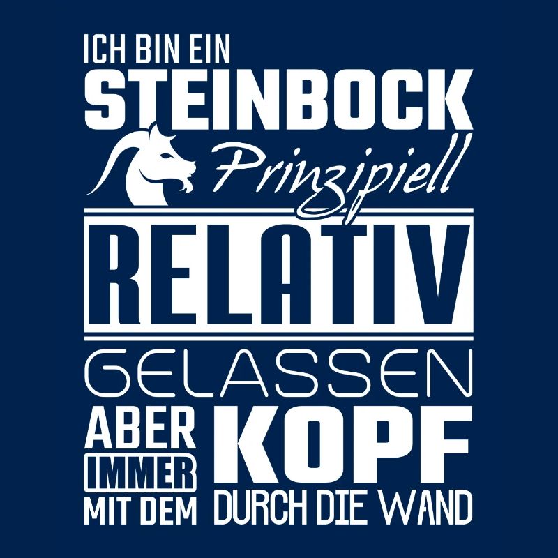 Ich bin ein Steinbock