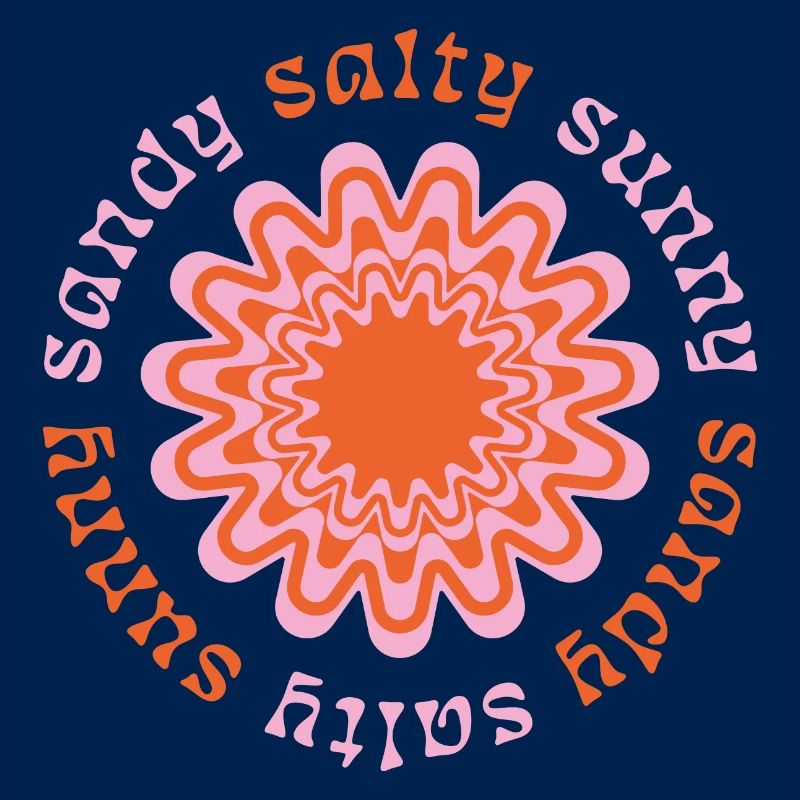 sandy salty sunny
