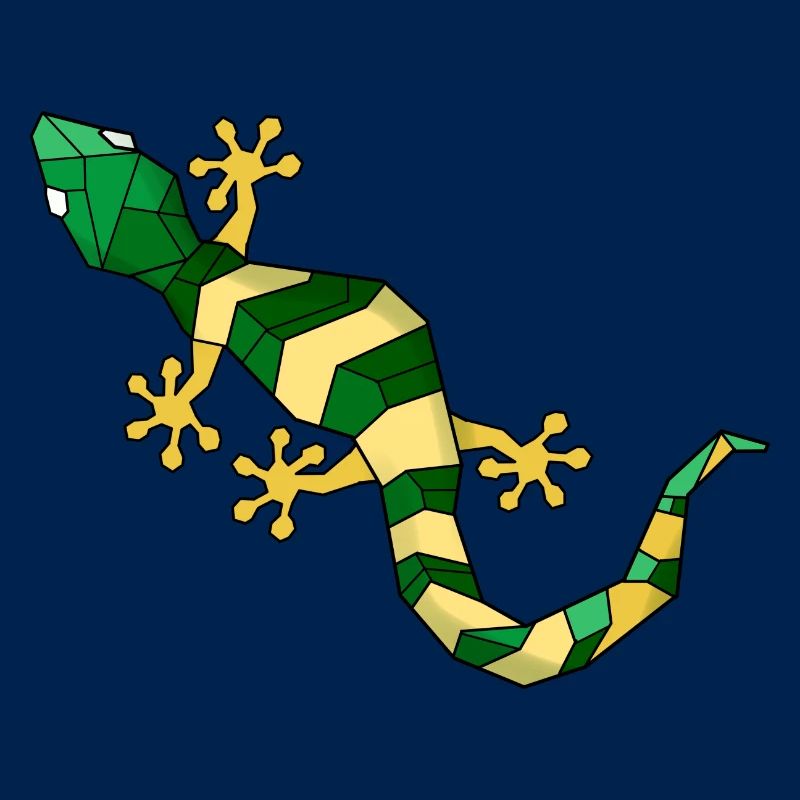 Geometric lizard