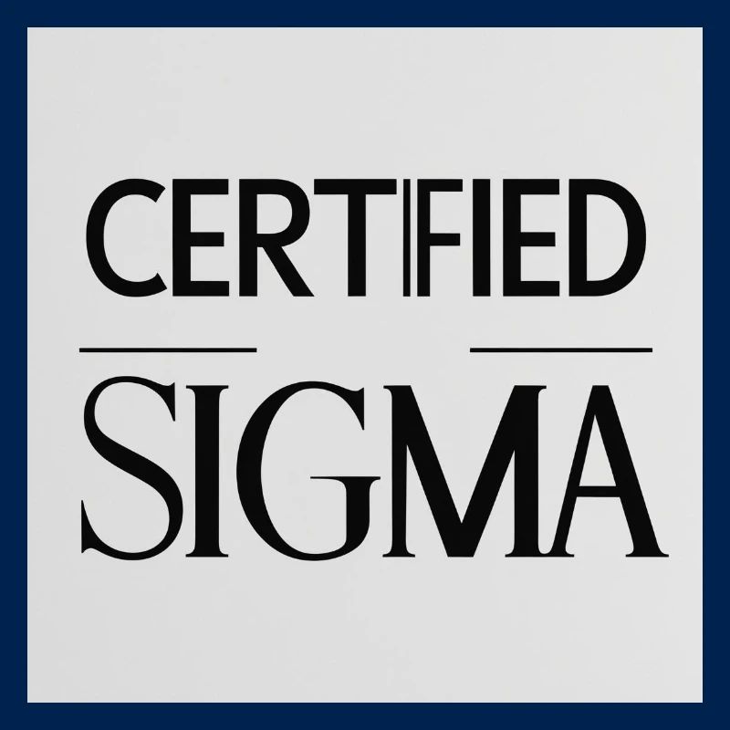 Zertifiziert Sigma