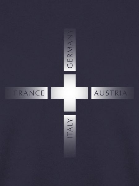 Schweizerkreuz und Nachbarländer
