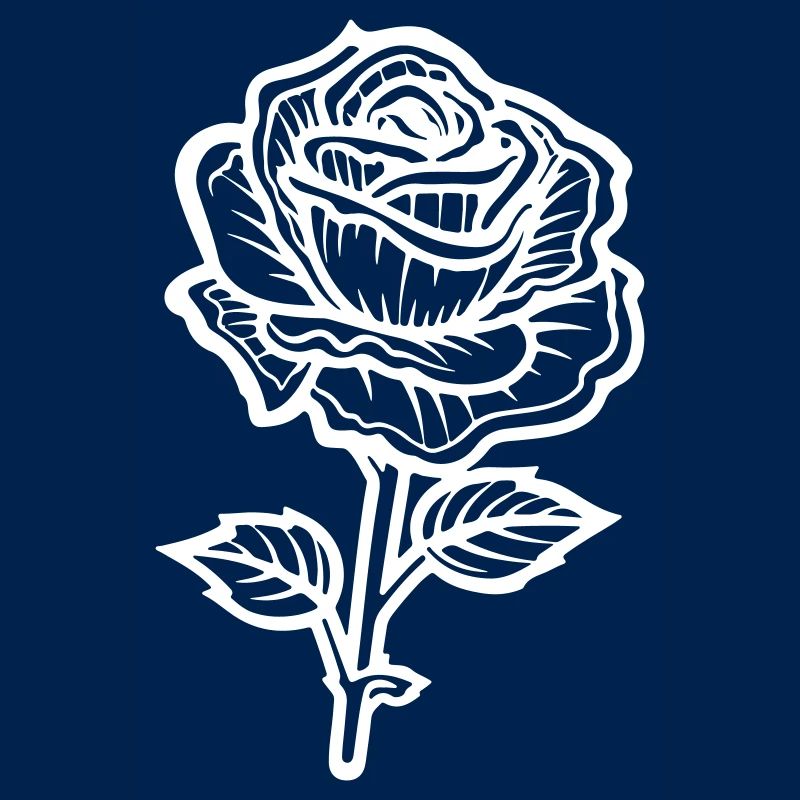 Rose Blume Dornen