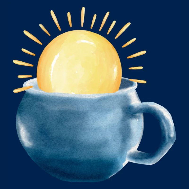 Sonne in der Tasse