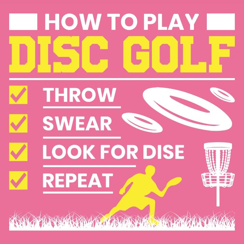 Comment jouer Disc Golf Funny Disc Golf Player
