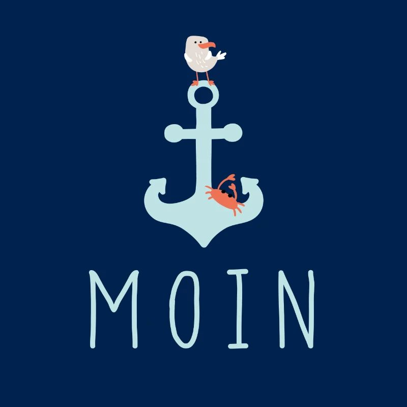 Moin mit Möwe