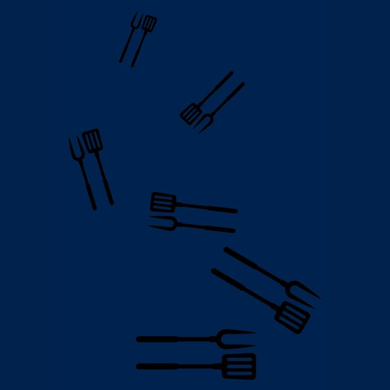 Grillzange Grillen Symbol