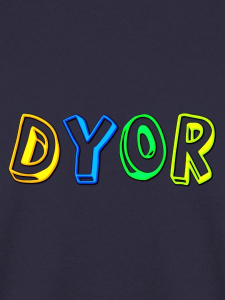 dyor yellow blue