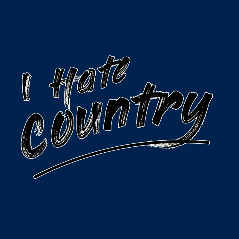 I hate country
