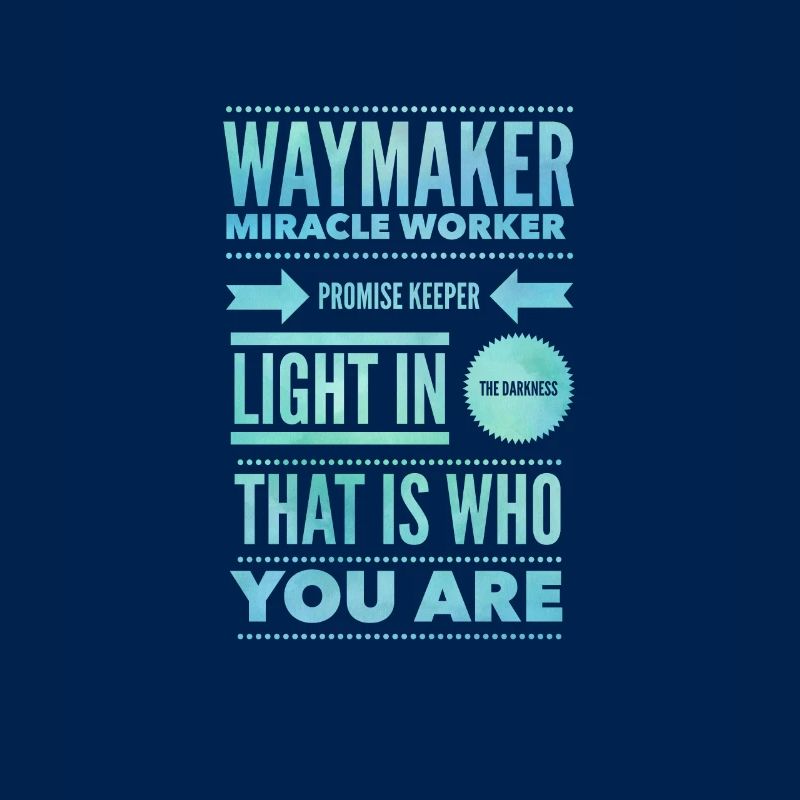 Waymaker & Christliche Kleidung