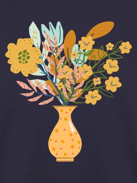 Kunstvolle Blumen Vase