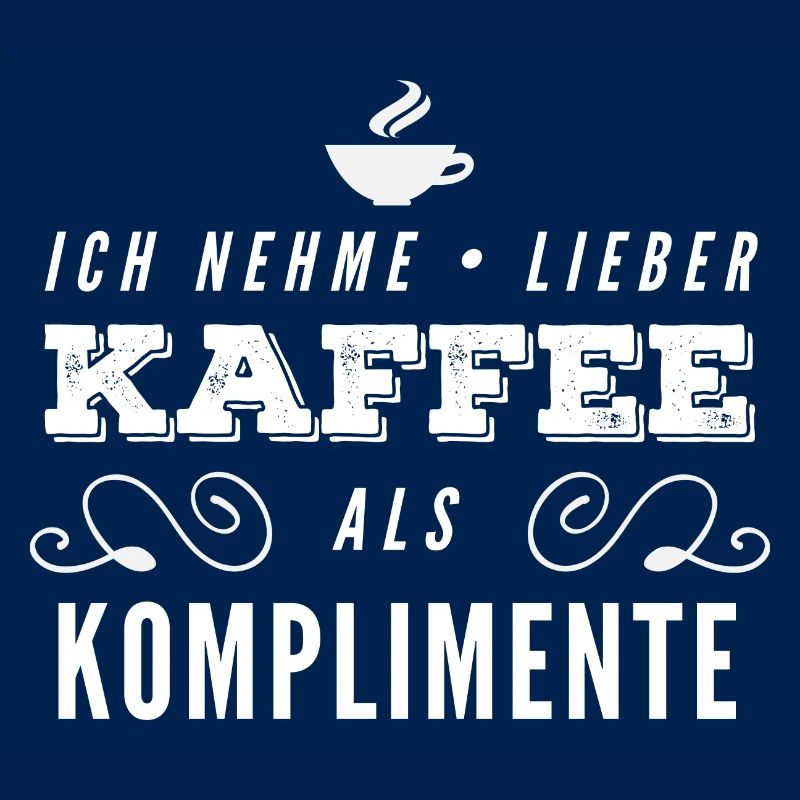 Lieber Kaffee als Komplimente