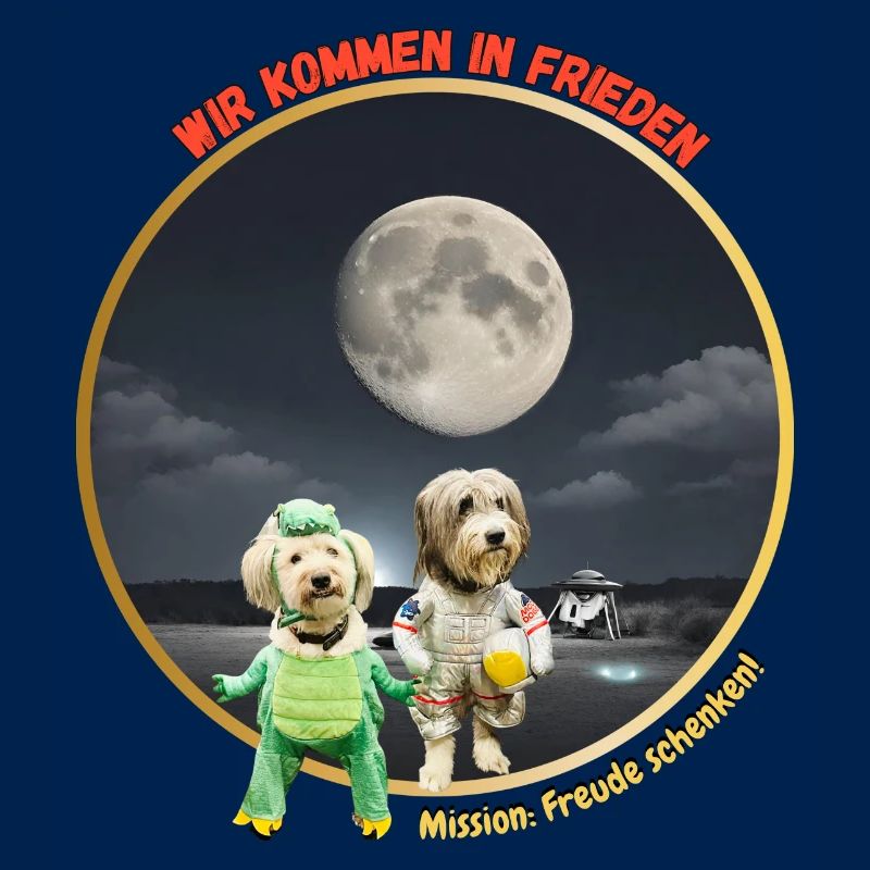 Wir kommen in Frieden