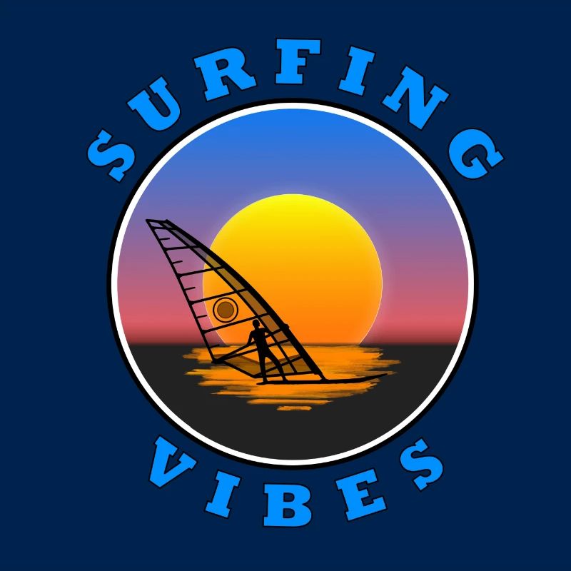 Surfen Vibes - Windsurfer - Sonne
