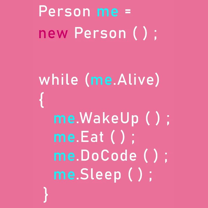 Personne moi = nouvelle personne (); Code de programmation Java