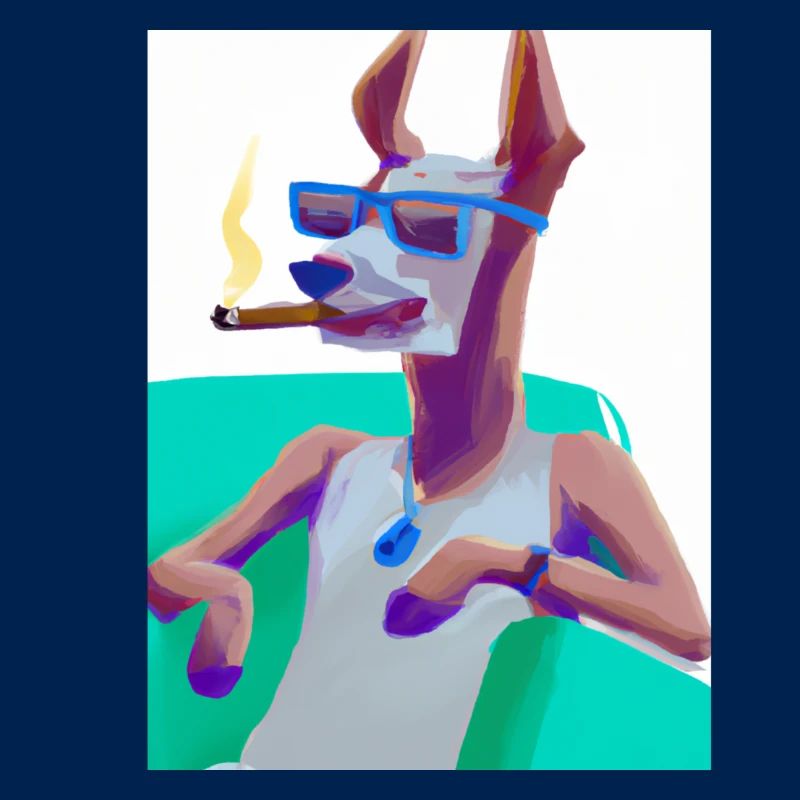 smoking Dog
