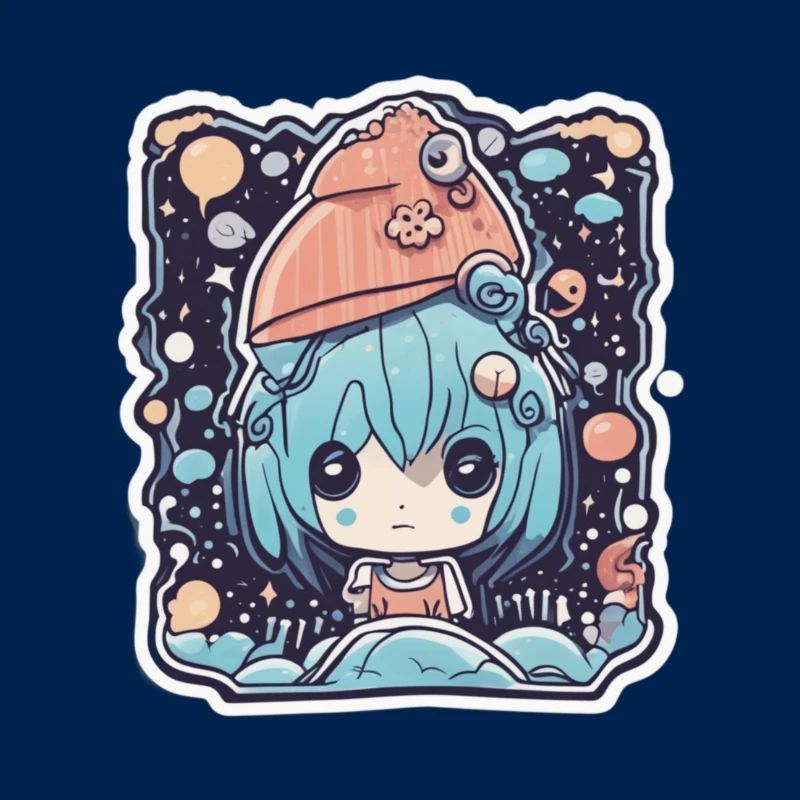 Weltall Mädchen