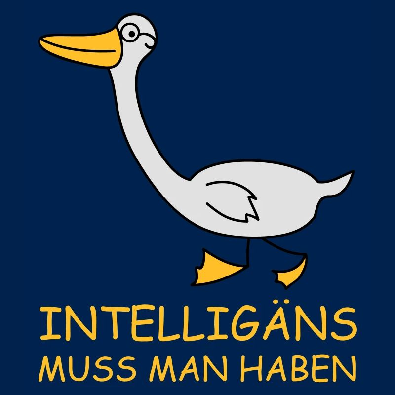 Intelligente Gans (b)