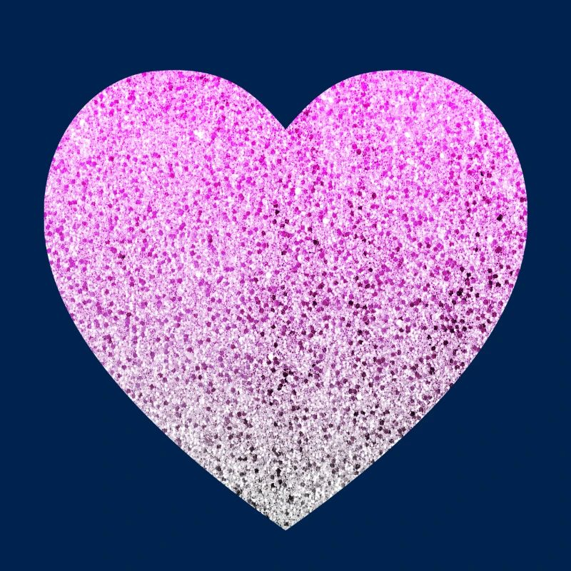 Glitter Herz