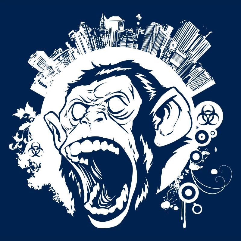 Urban Monkey weiß