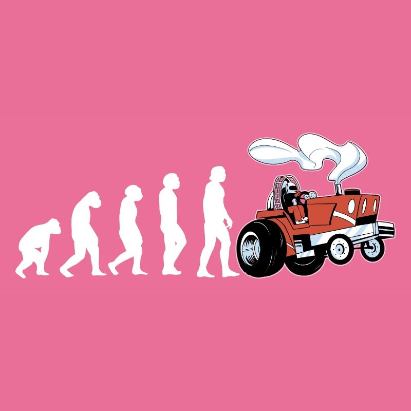 Tractor Pulling Tractor Driver Tractor Puller