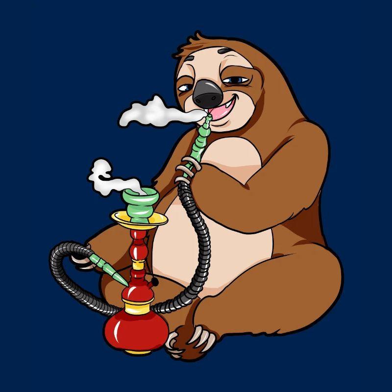 Hookah sloth hookah