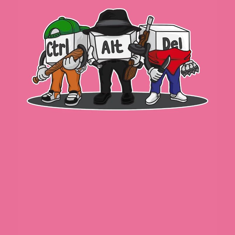Ctrl Alt Del Computer Admin Nerd Geek Informatiker