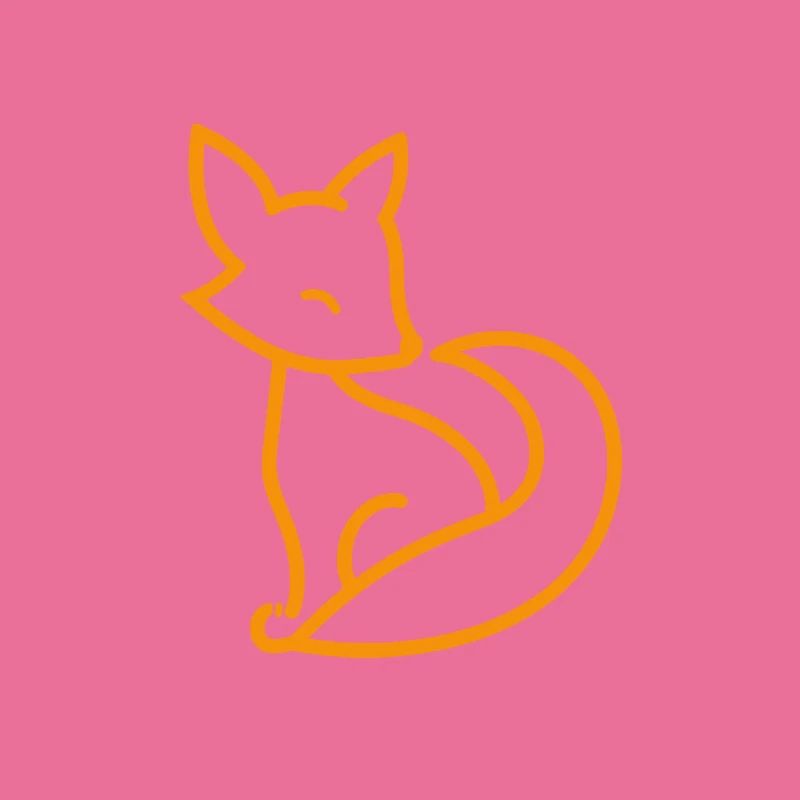 Fuchs Logo, Rotfuchs Symbol, Tier