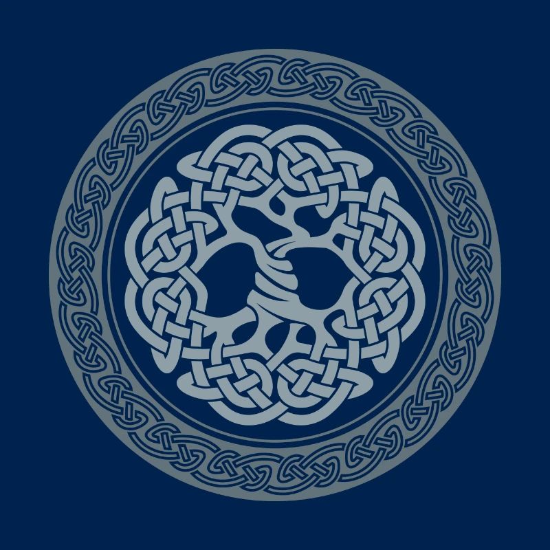 Tree in classical Celtic style, ver. 2