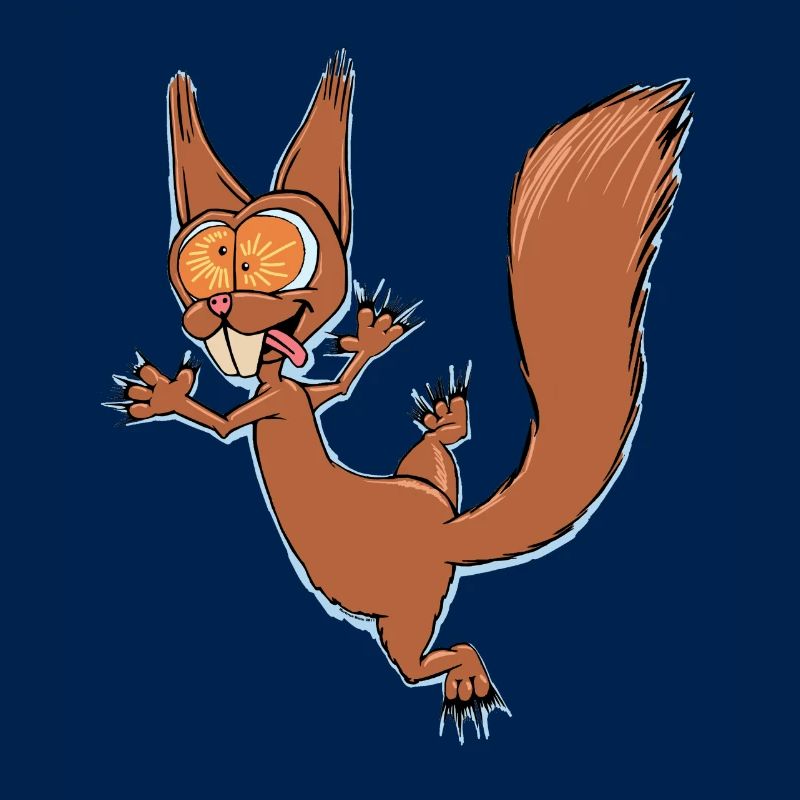 Verrücktes Eichhörnchen