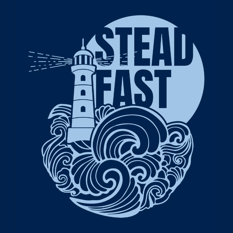 Steadfast - light blue