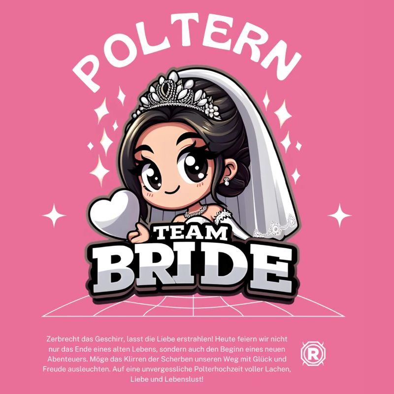 Team Bride - Forts ensemble pour un mariage de célibataire