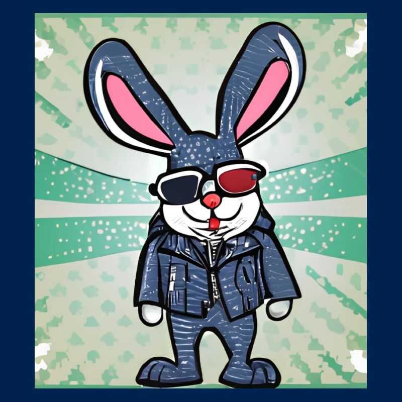 Komischer Hase