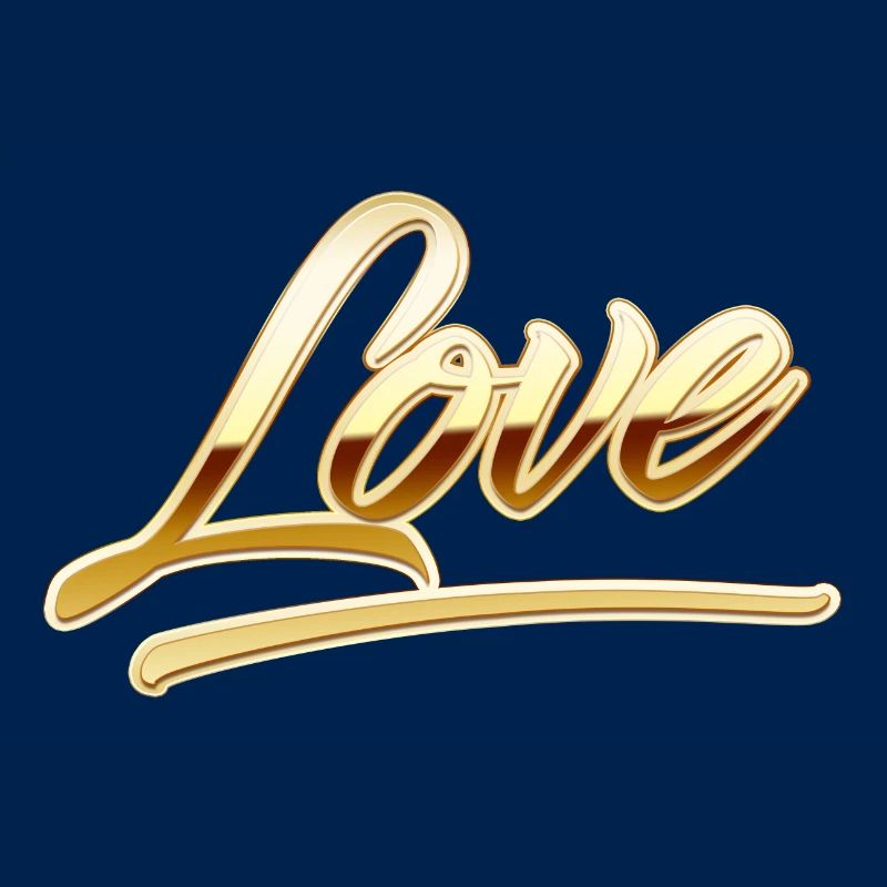 "Love" Gold