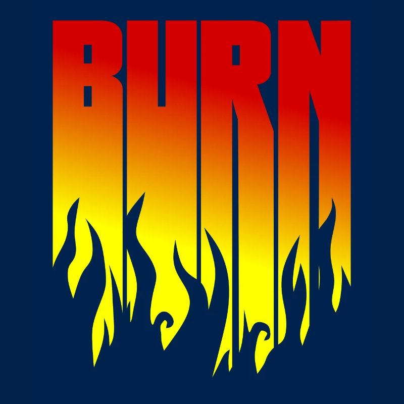 BURN - Schwarze Flammen - Flamme