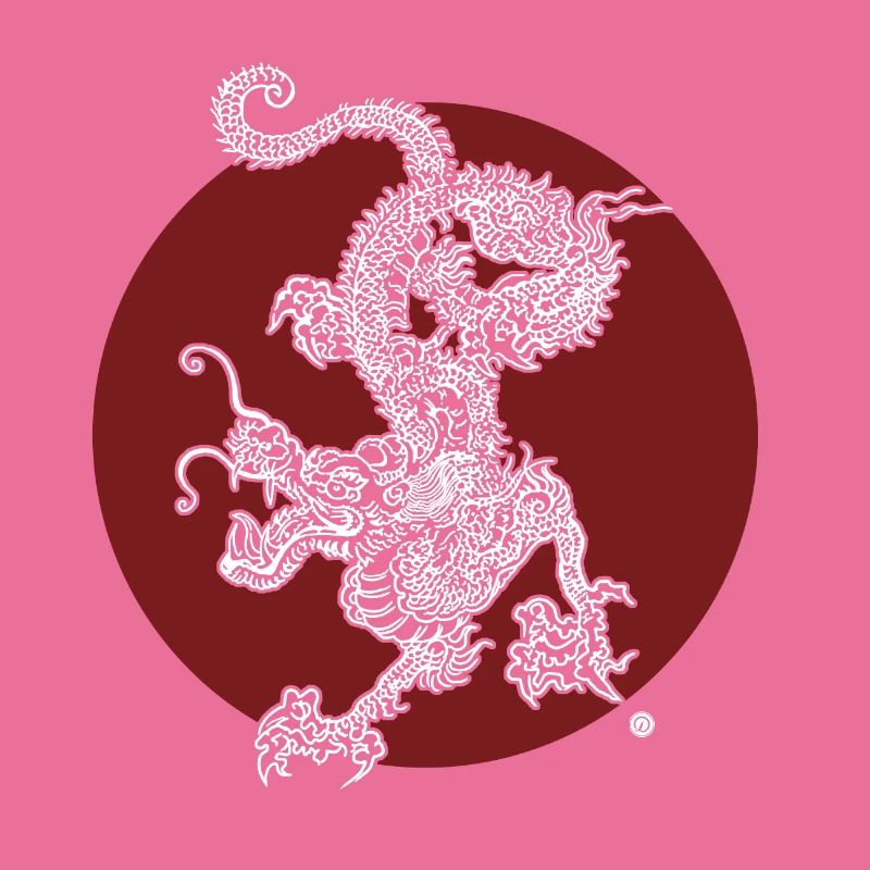 Weißer Drache