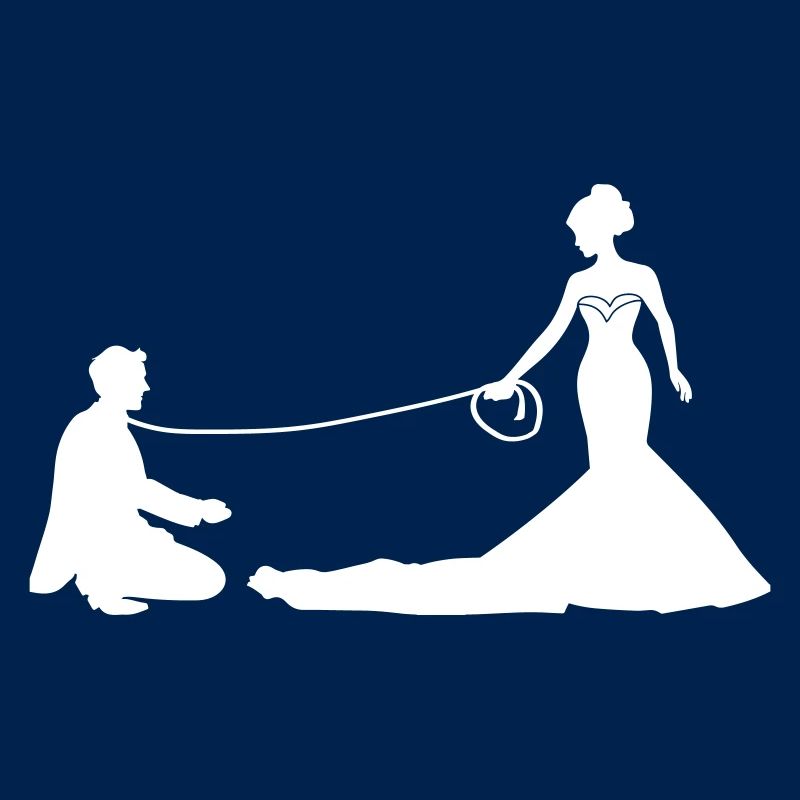 Hochzeit Brautpaar Leine