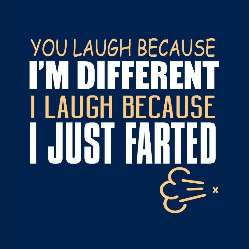 Sie lachen, weil ich anders bin