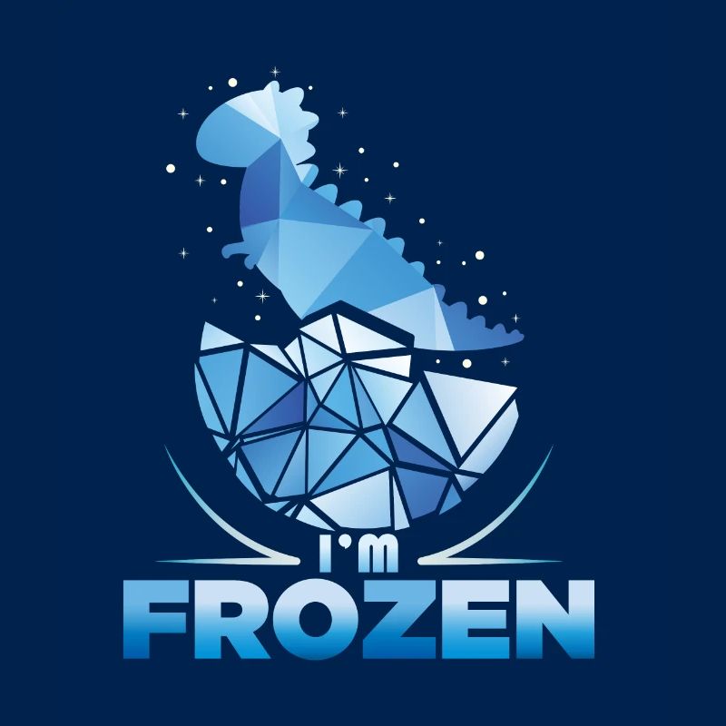 Frozen dino