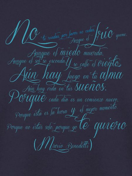 Gedicht Mario Benedetti