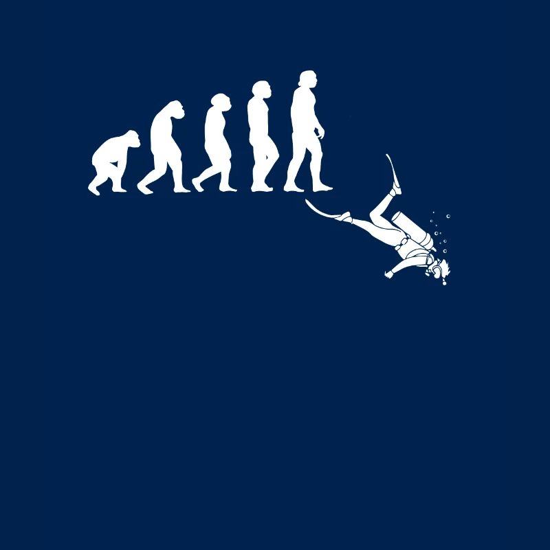Tshirt évolution plongeur