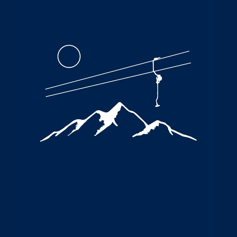 Ski Skilift Berge Geschenk