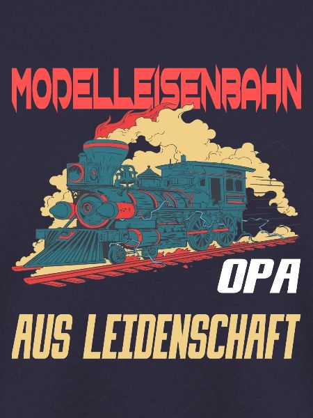 Modelleisenbahner- Opa Modelleisenbahn