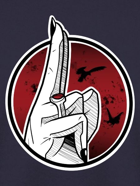 Manga Hand & Krähen