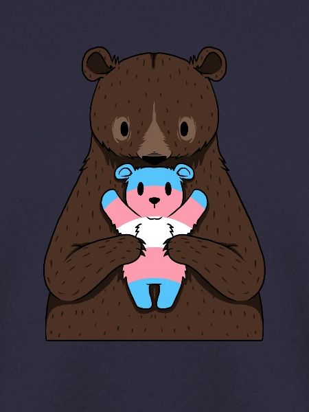 Transgender Pride Mama Bear