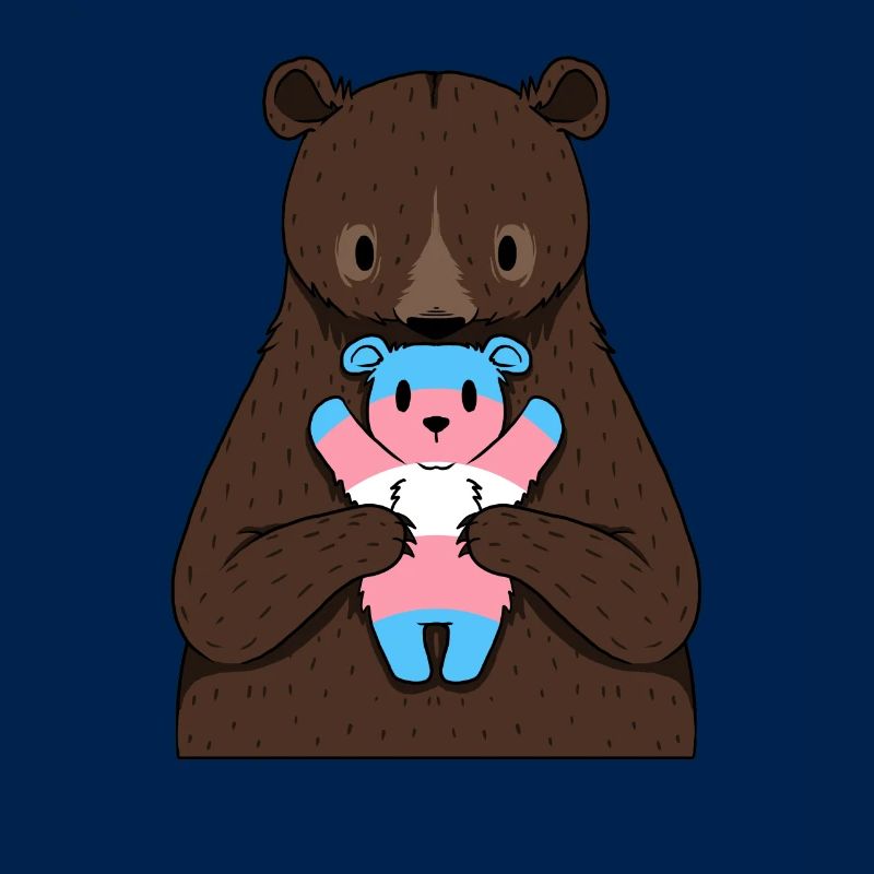 Transgender Stolz Mama Bär