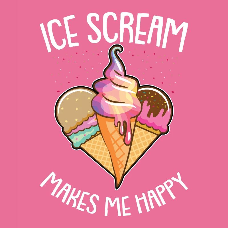 Eiskrem Eis Eiscreme Sommer Spruch Geschenk
