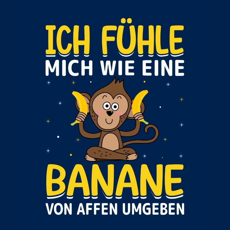 Banane Affe Arbeit
