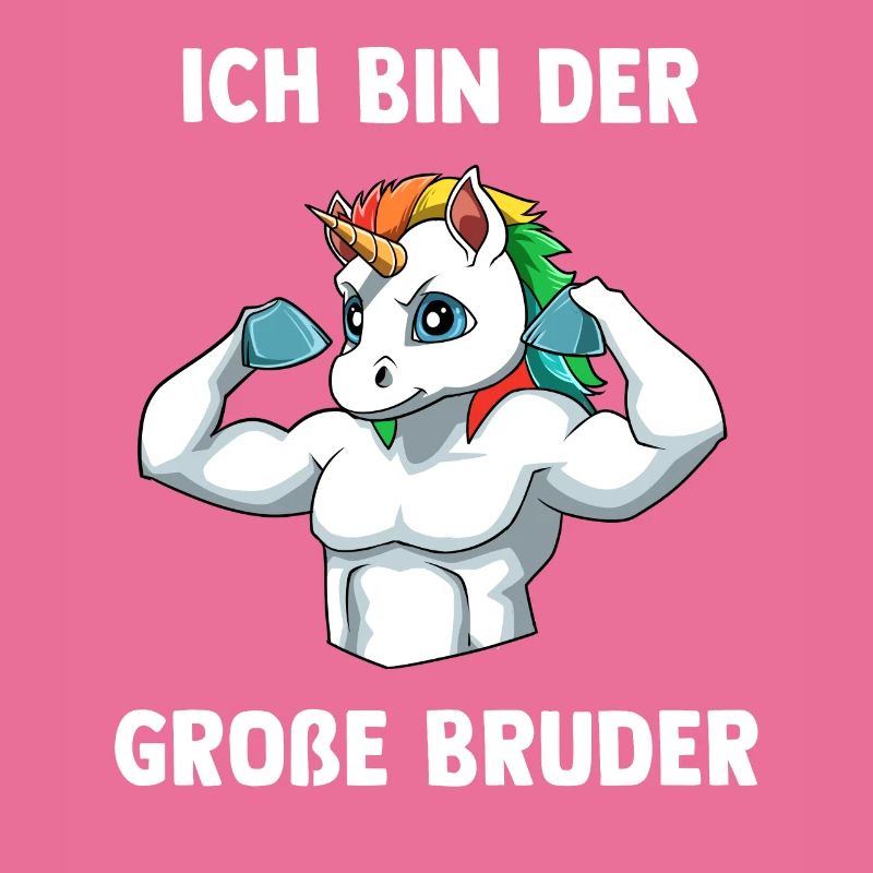 Einhorn Bruder Großer Bruder - Ich bin der Große