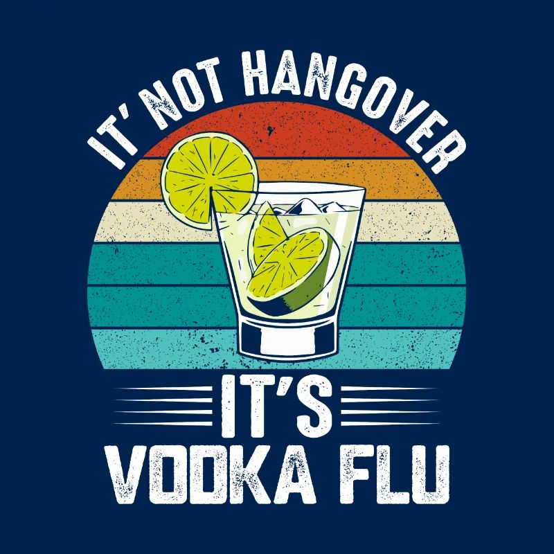 Vintage Vodka Drinker Lover Drinker Lifestyle