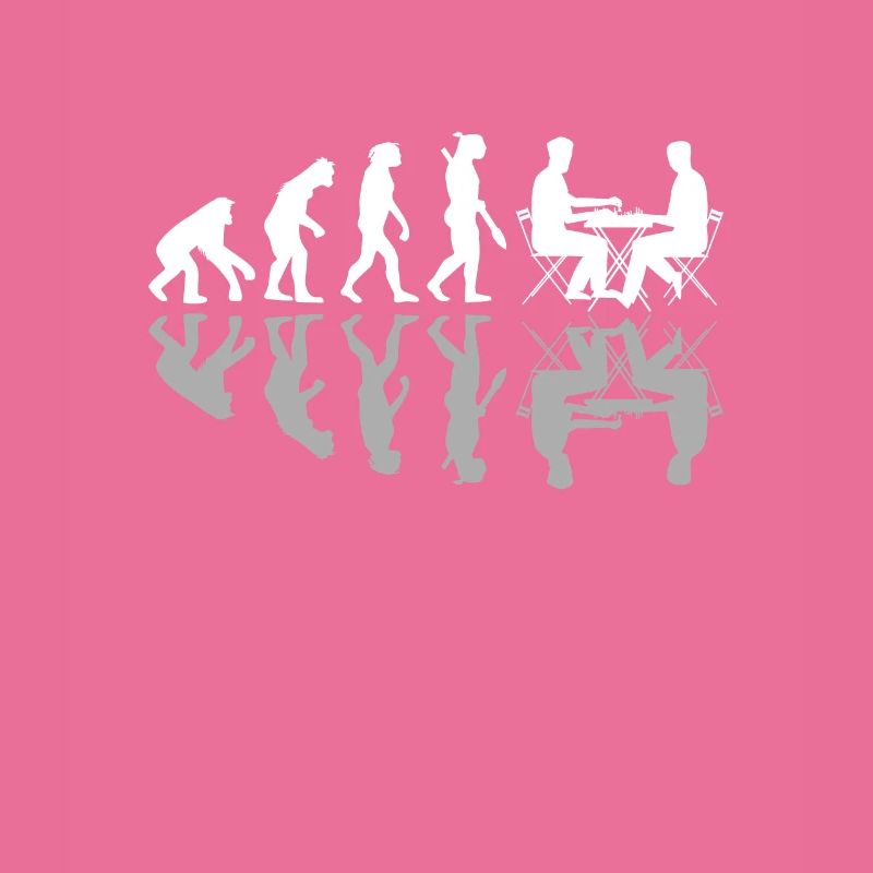 Human Evolution Chess Player Pieces Jeux de société